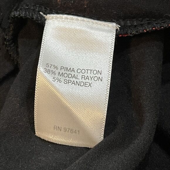 J. Jill Women Jersey Sleeveless Shirt Dress Plus Size 4X Black Floral NEW NO TAG - Picture 12 of 14